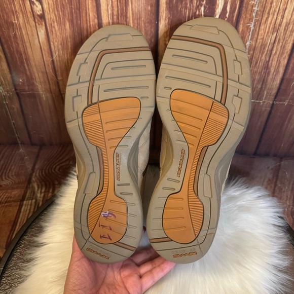 Rockport ProWalker Men’s Tan Leather Lace Up Sneakers Casual Shoes Size 10 - Picture 10 of 10